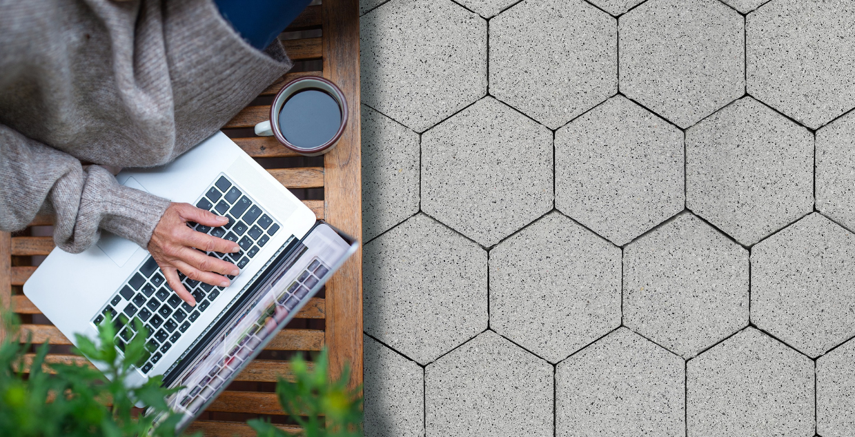unique hexo shaped blocks for modern office spaces
