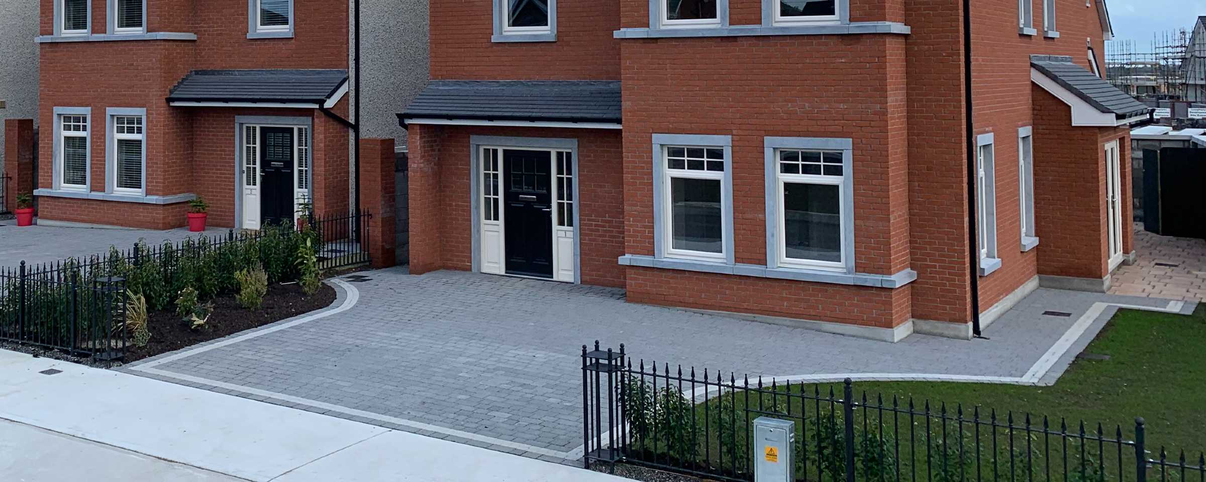Grange Park Dunshaughlin - Paving and Walling