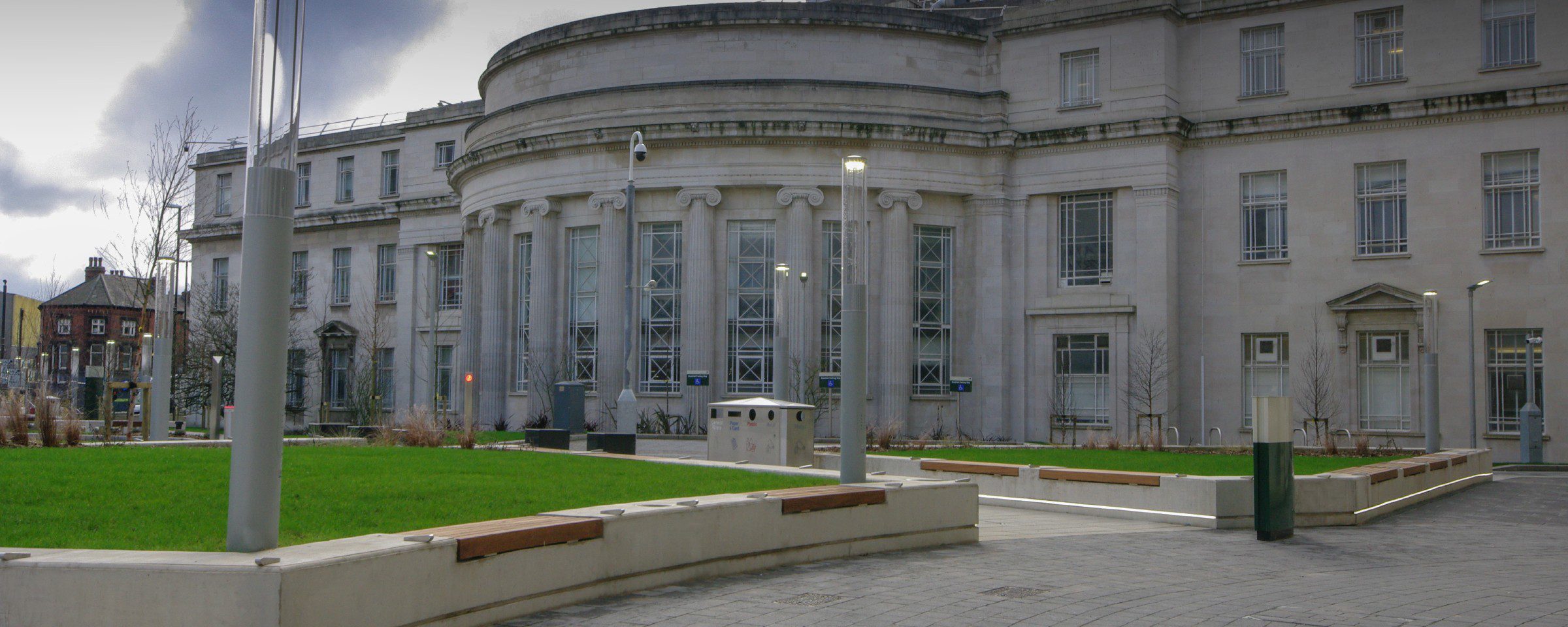 University of Leeds ICEPS Building- Paving and Walling