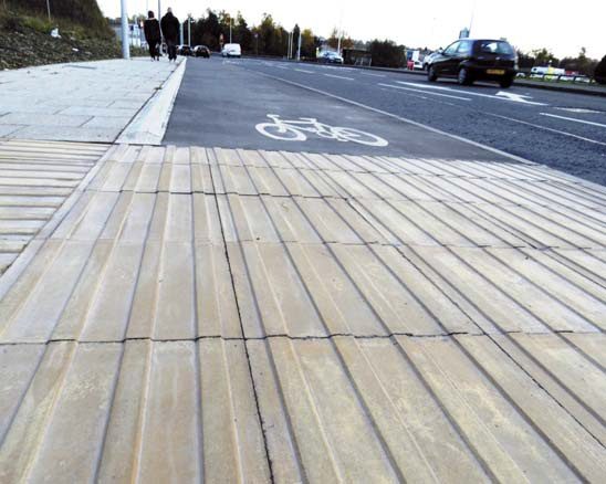 cycleway paving