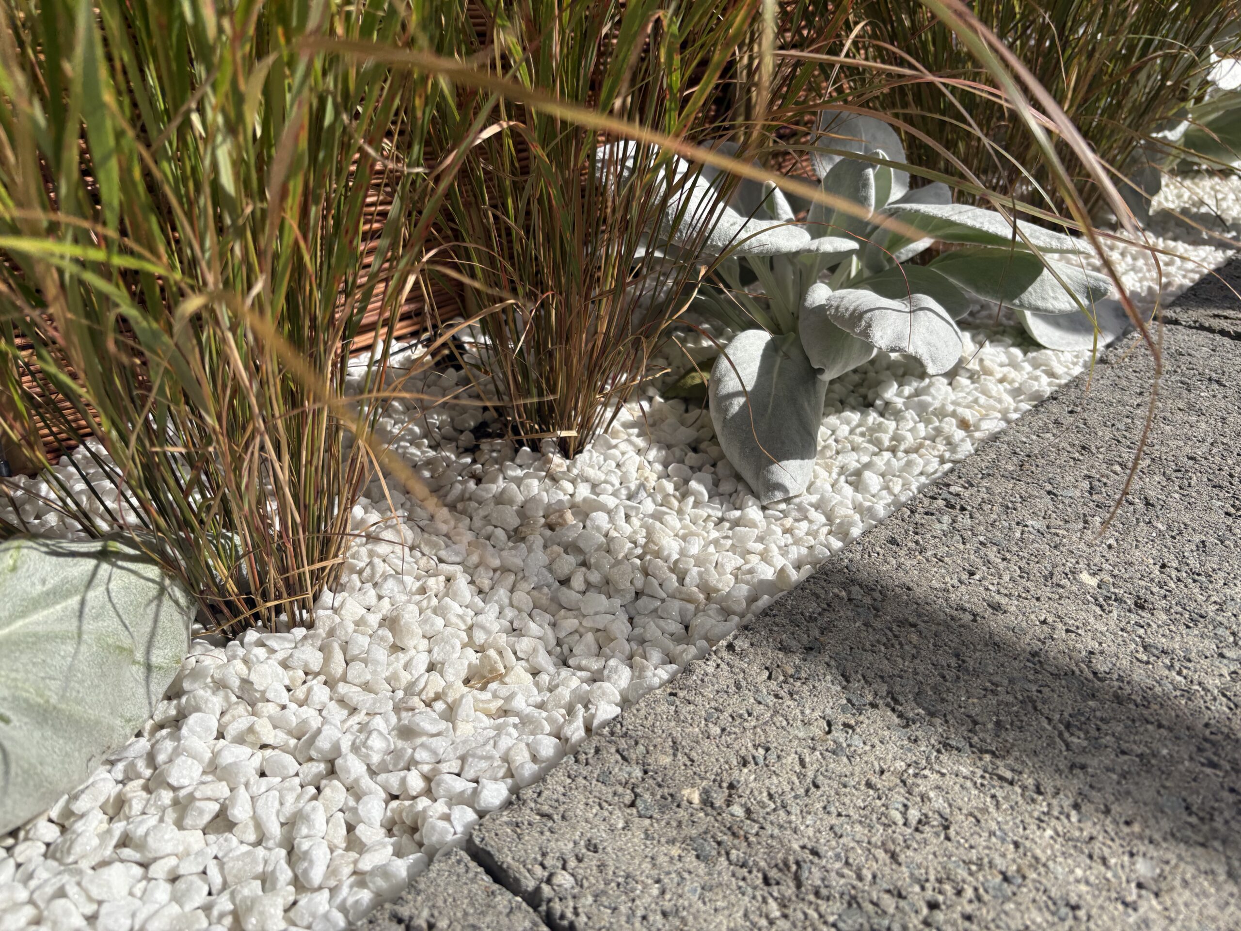 Decorative Stone in White Marble