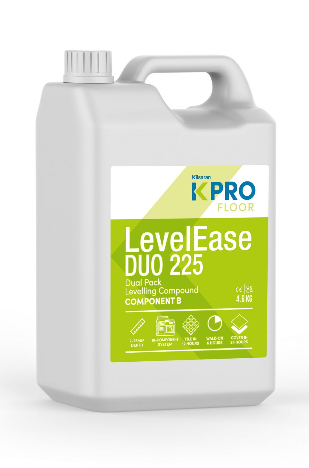 Blank  Plastic Jerry Can For Branding And Mock up, 3d Render Illustration,